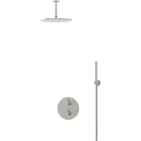 Maxaro Radius Regendouche Inbouw | Rvs 30 cm Regendouche Thermostatisch