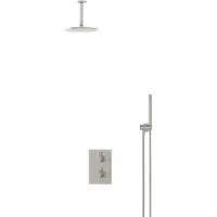 Maxaro Radius Regendouche Inbouw | Rvs 20 cm Regendouche Thermostatisch