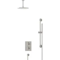 Maxaro Radius Regendouche Inbouw | Rvs 25 cm Regendouche Thermostatisch
