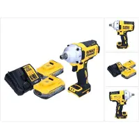 DeWalt DCF 892 H2 accu-slagmoersleutel 18 V 812 Nm 1/2" borstelloos + 2x Powerstack accu 5.0 Ah + lader