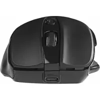 Blue Stork Bluestork M-WL-OFF75 Draadloze muis, dubbele verbinding: Bluetooth & USB 2,4 GHz, oplaadbaar, geschikt voor zowel linker- als rechterhand, ergonomisch ontwerp, stille werking, voor PC/Mac – Zwart