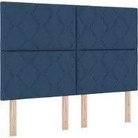 vidaXL Hoofdbord Blauw 160 cm Stof