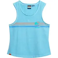 Superdry Top lichtblauw / lichtgrijs