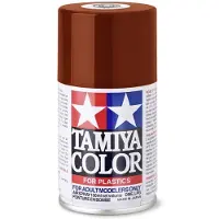 Tamiya Hobbyverf Acrylverf - TS-33 Dull Red - Matt - Acryl Spray - Verf spuitbus - 100 ml