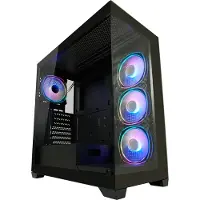 LC-Power LC-715B-ON computerbehuizing Midi Tower Zwart