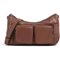 Liebeskind Maia Schoudertas M Leer 35 cm bruin
