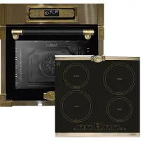 Kaiser - inbouwoven - EH 6726 AD - 60 cm - 80 L - KCT 6192 FI Em - inductiekookplaat - 60 cm