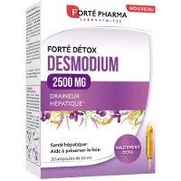 Forte pharma Forté Détox Desmodium 2500 mg 20 Ampullen