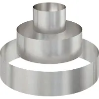 vidaXL Plantenbak Zilver 90 x 90 x 20 cm Roestvrij staal