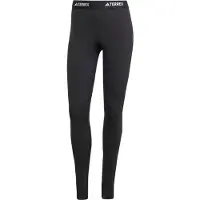 Adidas Sportbroek 'Multi Synthetic Base Layer' zwart / wit