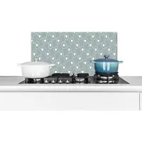 KitchenYeah Spatscherm - Keuken - Patronen - Design - Hart - 70x30 cm - Spatwand