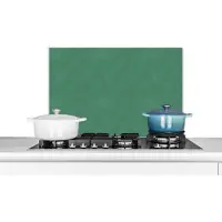 KitchenYeah Keuken achterwand - Spatscherm - Leer - Blauw - Dierenprint - Design - Dier - Keuken - 70x50 cm - Spatwand