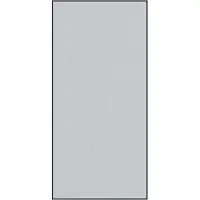 vidaXL Deurmat Grijs en Zwart 120 x 250 cm 100% Polyamide