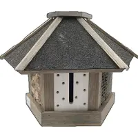 Garden Spirit Insectenhotel Wand - Bituum Dak - Insectenhuis - - Grijs - IH011