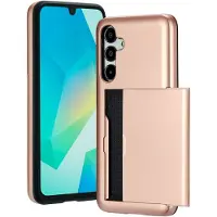 IMoshion Backcover met pasjeshouder voor de Samsung Galaxy A16 - Rosé Goud