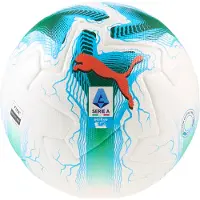 Puma Orbita Serie A WP Voetbal Maat 5 2025-2026 Wit Blauw Groen