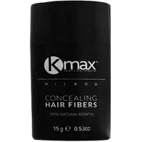 Kmax Milano Kmax keratine haarvezels - Donkergrijs (15 gr)