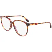 Victoria Beckham Moderne zonnebril - - 57 mm - 609 Havana Rood - Metaal - Polycarbonaat - Niet gepolariseerd