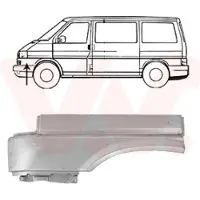VAN WEZEL 5875153 Spatbord