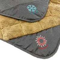 Thermoswitch Samos Travel Blanket gray l