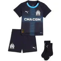 Puma Trainingspak 'Olympique de Marseille 25/26' lichtblauw / donkerblauw / wit
