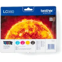 Brother Inktcartridge LC-980VALBP 4-kleuren Multipack