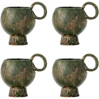 Bloomingville Avonlea kop 4-pack Groen