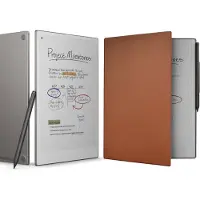 ReMarkable Paper Pro met Marker Plus en Bruine Magnetische Hoes - digitaal notitieblok