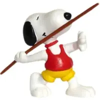 Schleich Speerwerper Snoopy / Peanuts - speelfiguurtje en taarttopper - - ca. 7 cm
