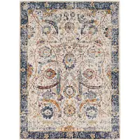 Surya - KUSH Vintage Oosters Blauw Tapijt