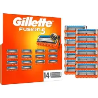 Gillette Fusion5 - Navulmesjes - Voor Mannen - 14 Navulmesjes