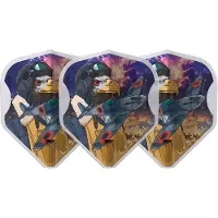 L-Style EZ L1 Ricardo Perez Clear White - Dart Flights