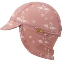 Fresk UV 50+ Zonnehoed voor kinderen 86 – Beschermende Reishoed – Hoofdbescherming Meisjes - Oudroze - Flamingo