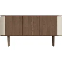 UMAGE Treasures 3 Deurs Kast Dark Oak | White Sands