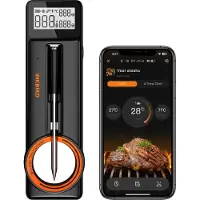 Inkbird Bluetooth Draadloze Vlees Thermometer nieuw model 2025 Ultradunne 5 mm Sonde