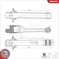 ESEN SKV 75SKV337 Motorsteunlager