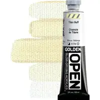 Golden Artist Colors Open Acrylverf Titaanbuff 59 ml 1 stuk