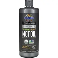Garden of life - Dr. Formulated Biologische Gezondheid MCT Olie voor de Hersenen - 946 ml