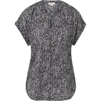 s.Oliver Blouse zwart / wit