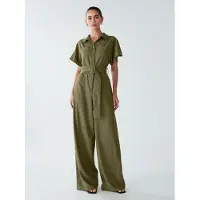 Willa Jumpsuit 'Zel' olijfgroen