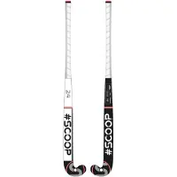 Scoop #12 Hockeystick - Mid Bow - 50% Carbon - Hockeystick Senior - Outdoor - 37,5 Inch