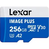 Lexar Image Plus 256GB MicroSD UHS-I V30 - R170 MB/s