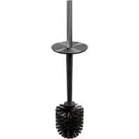 Clou Flat reserve toiletborstel met gunmetal geborsteld pvd greep
