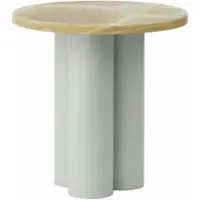 Normann Copenhagen Bijzettafel Dit Table Light Green Honey Onyx
