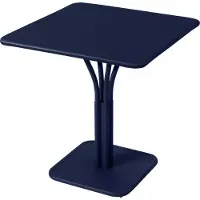 Fermob LUXEMBOURG kleine tafel met massief blad staal 71x71 cm