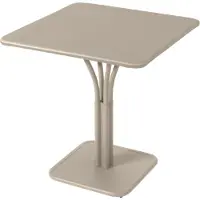 Fermob LUXEMBOURG kleine tafel met massief blad staal 71x71 cm