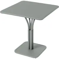 Fermob LUXEMBOURG kleine tafel met massief blad staal 71x71 cm