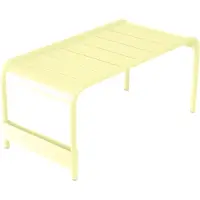 Fermob LUXEMBOURG grote lage tafel/bank Aluminium 86x44 cm