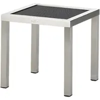 Diamond Garden Madeira Bijzettafel Roestvrij Staal/Textilene 45x45 cm