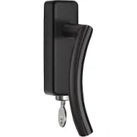 Formani Basics LB4-DKLOCK-O draaikiepgarnituur afsluitbaar rechtsdraaiend - mat zwart